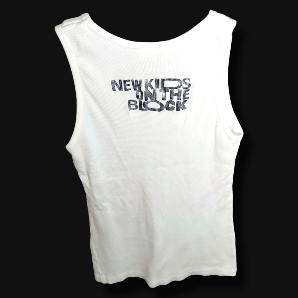 Tultex | New Kids On The Block | 'Cover Girl' Ribbed Tank-Top | X-Large |